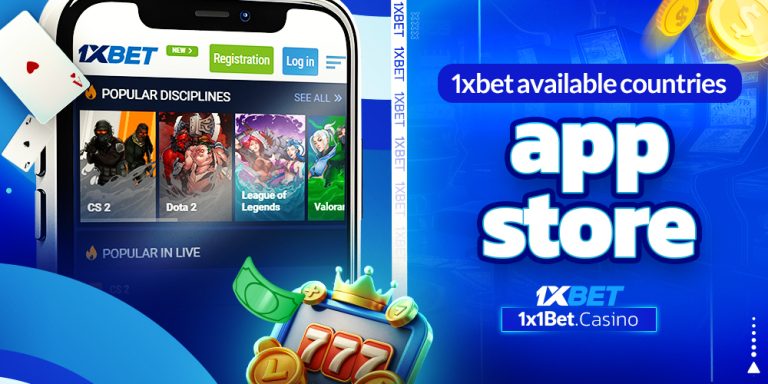 1xbet available countries app store